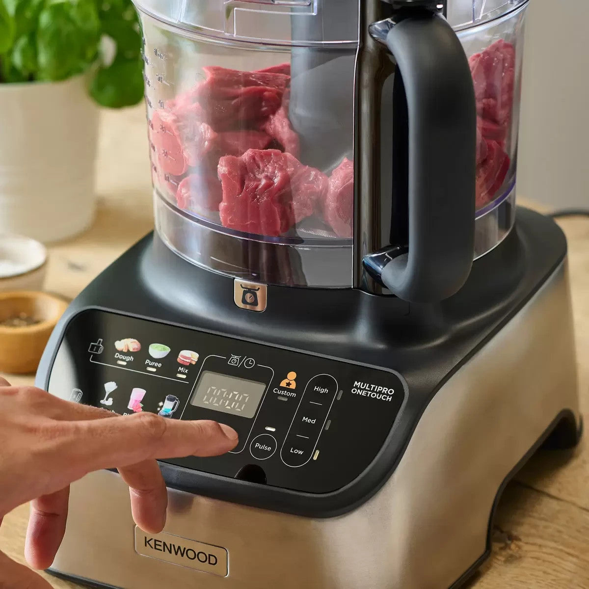 Kenwood MultiPro OneTouch Food Processor and Blender, FDM73.480SS