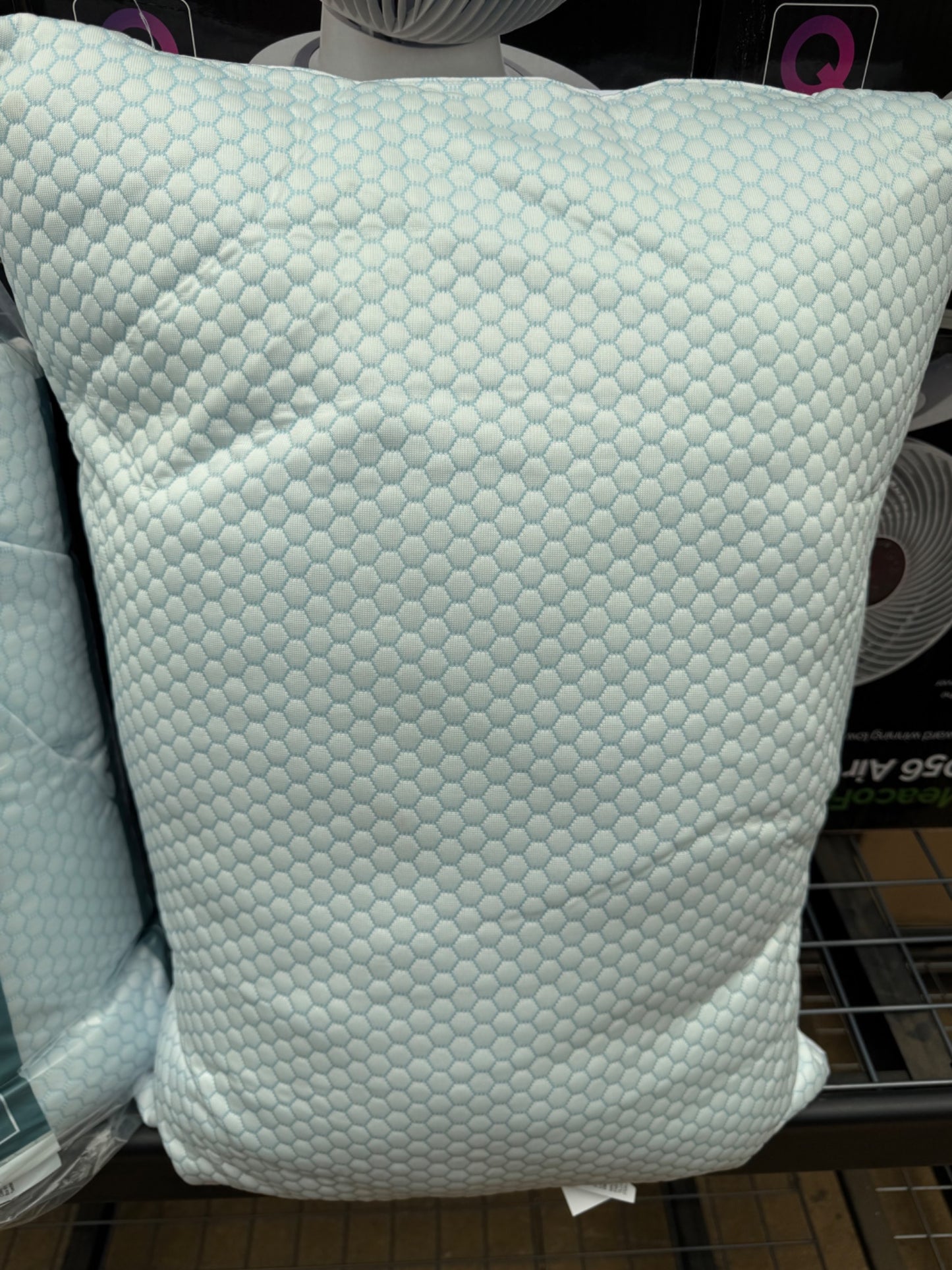 Hotel Grand Reversible Cooling Pillow 2 Pack DuraLOFT Medium Firm 50x71cm