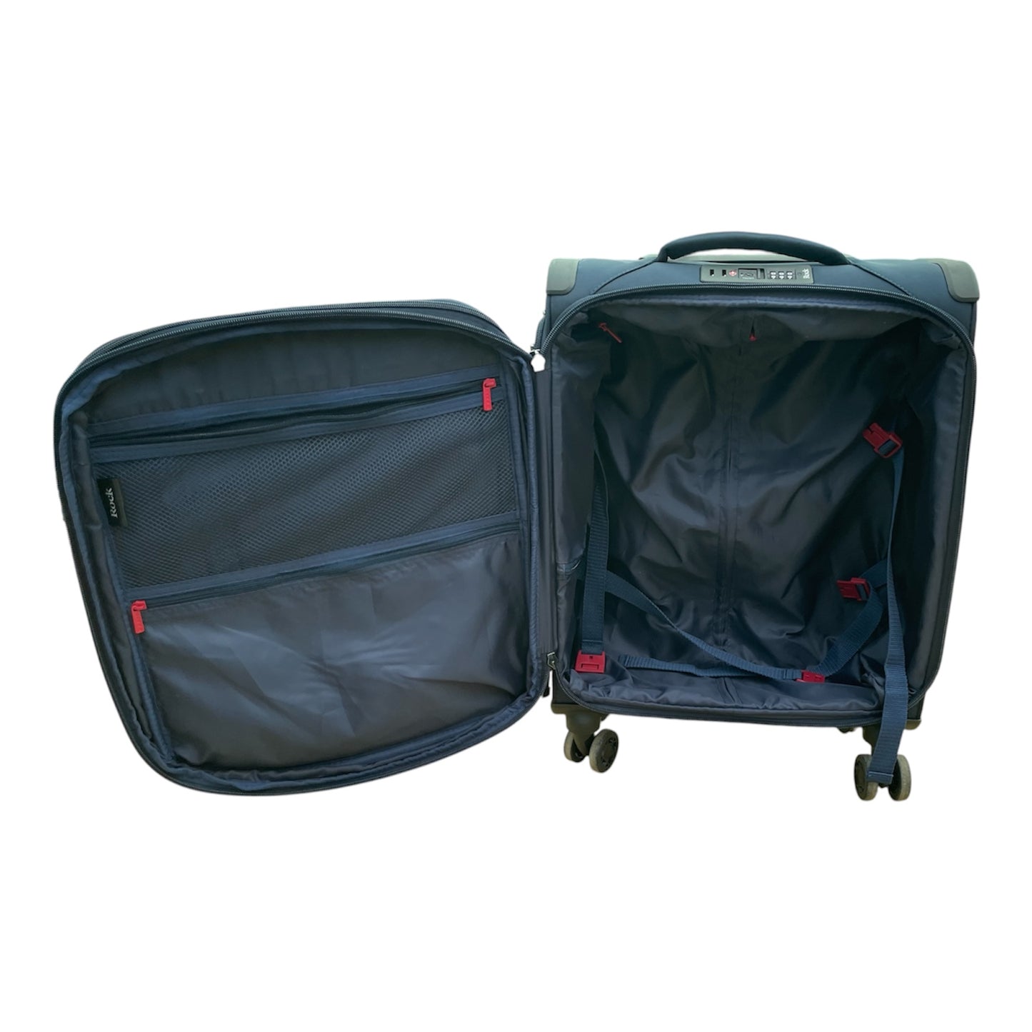 Rock Georgia 4 Piece Softside Luggage Set in Navy | Costc...
