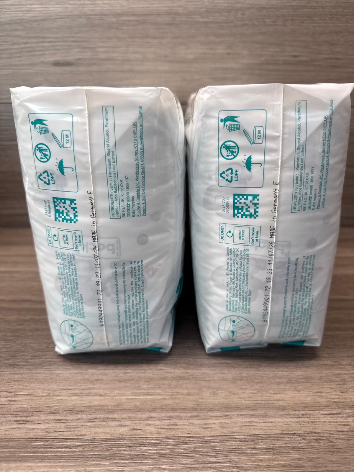 Pampers New Baby Nappies Size 2 Jumbo+ 76 Pack Soft Stretchy Wings Newborn