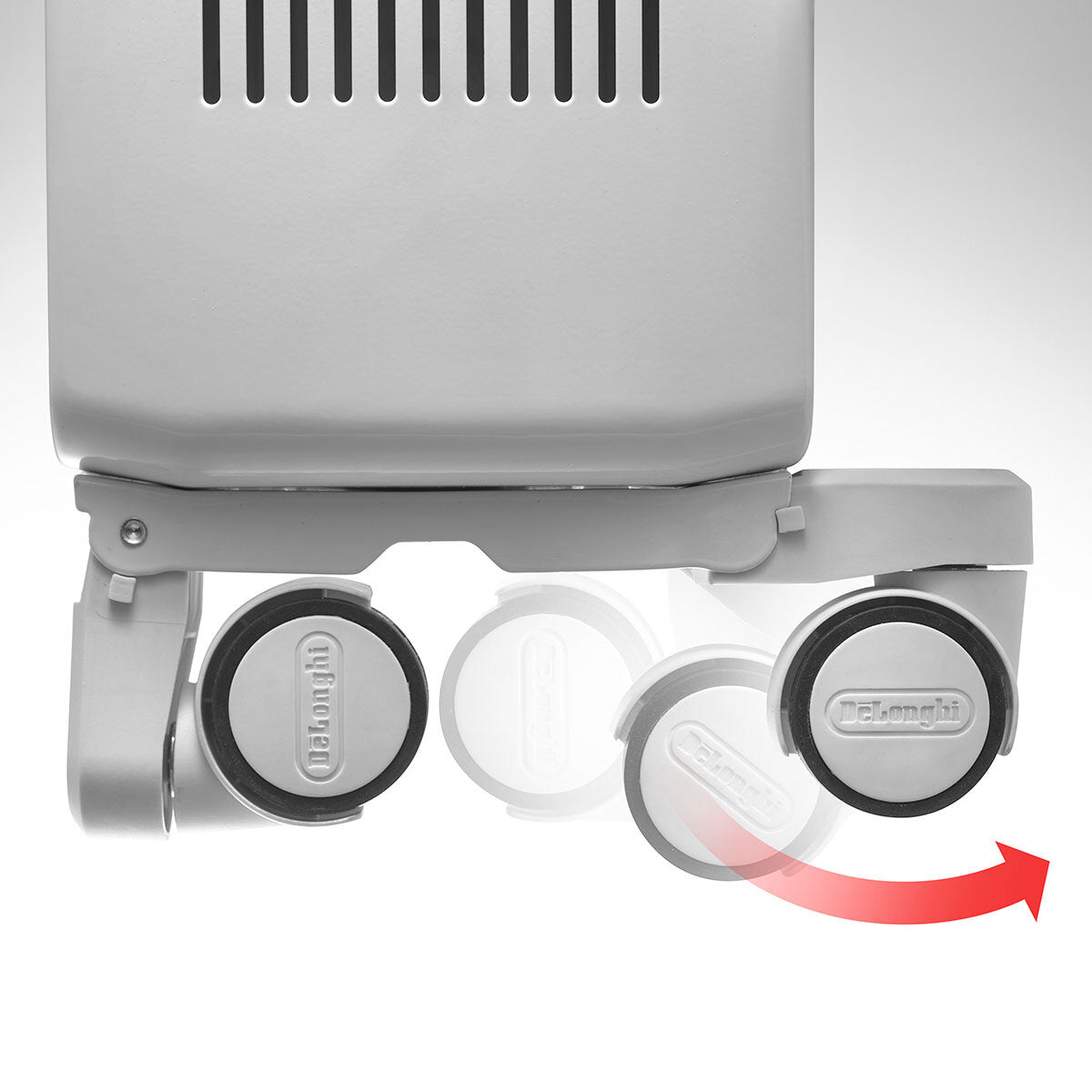 De'Longhi Dragon 4 Oil Filled Radiator 2500W 3 Settings TRDSX41025E White
