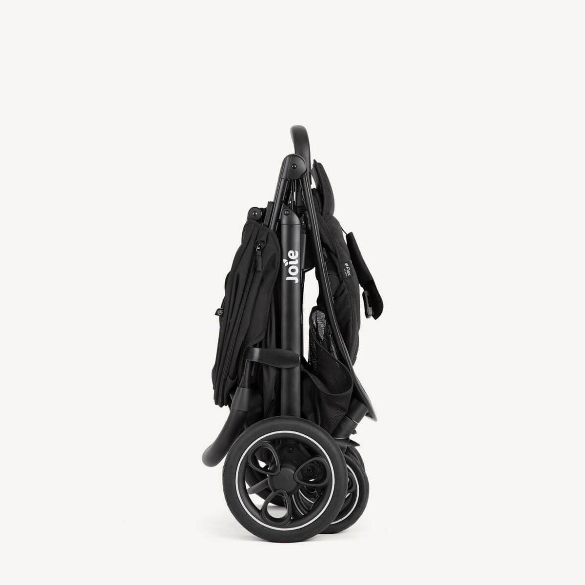 Joie Litetrax Pro 3-in-1 Compact Stroller Pushchair Black Flat Recline Buggy
