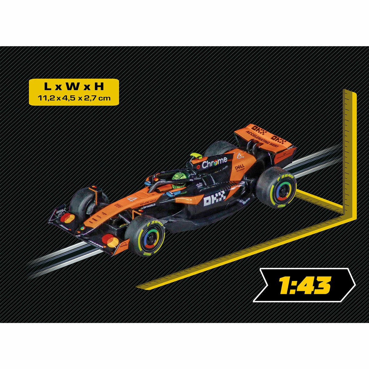 Carrera GO!!! McLaren F1 Racing Slot Car Track Set Kids Toy Speed Arena 6+