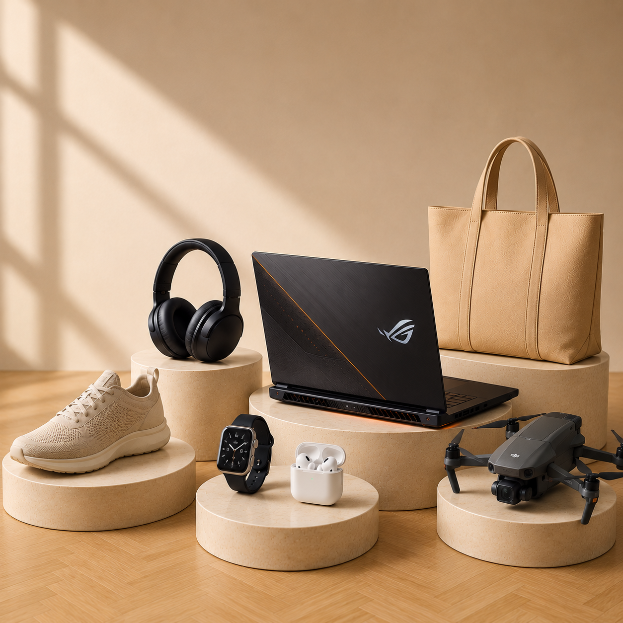 New In — premium tech, fashion & home