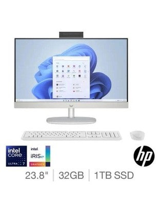HP All-in-One PC Intel Core 24-cr1010na Ultra 7 32 GB DDR5-SDRAM 1 TB SSD VAT