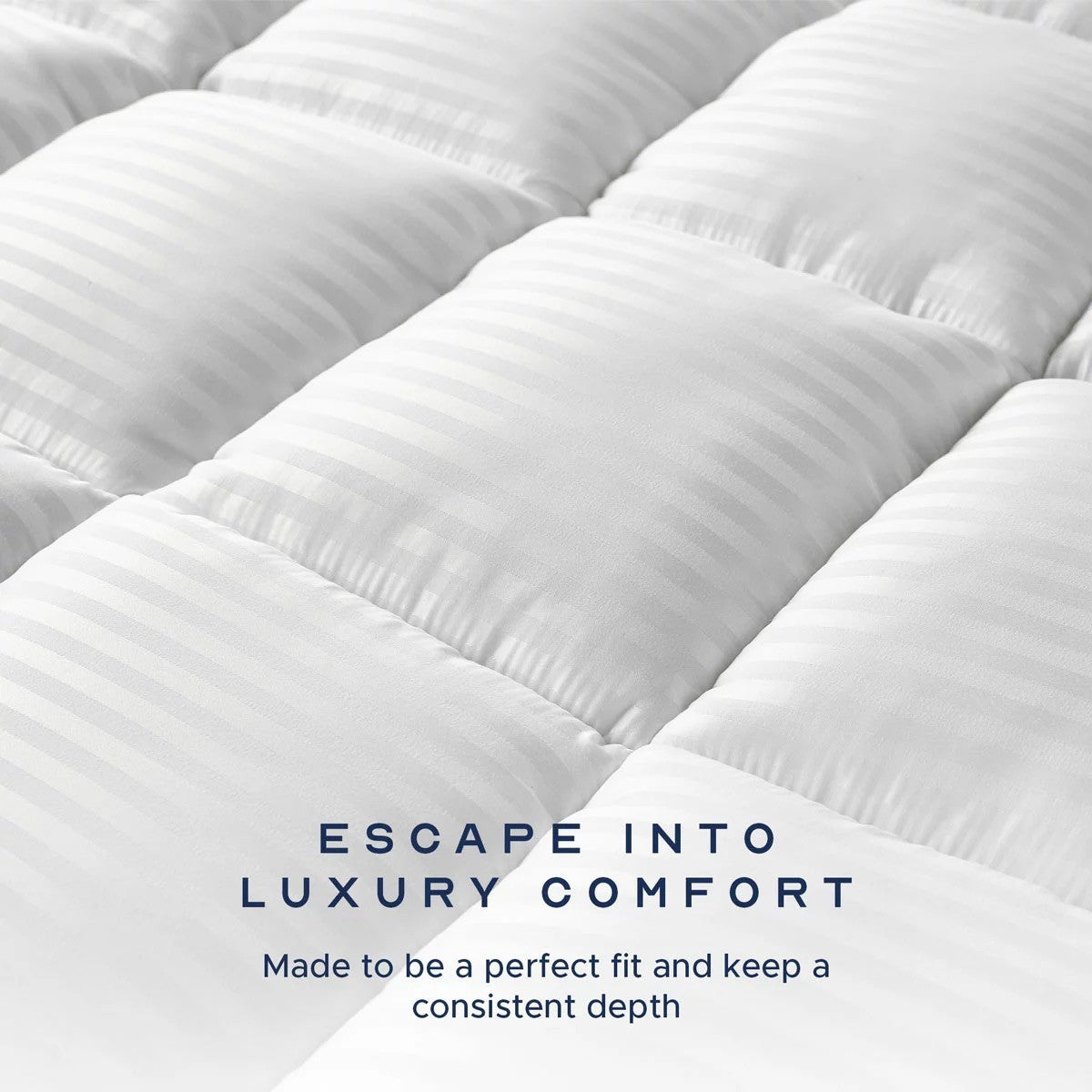 Snuggledown Hotel Collection Luxurious Extra Deep Mattress Topper, Double