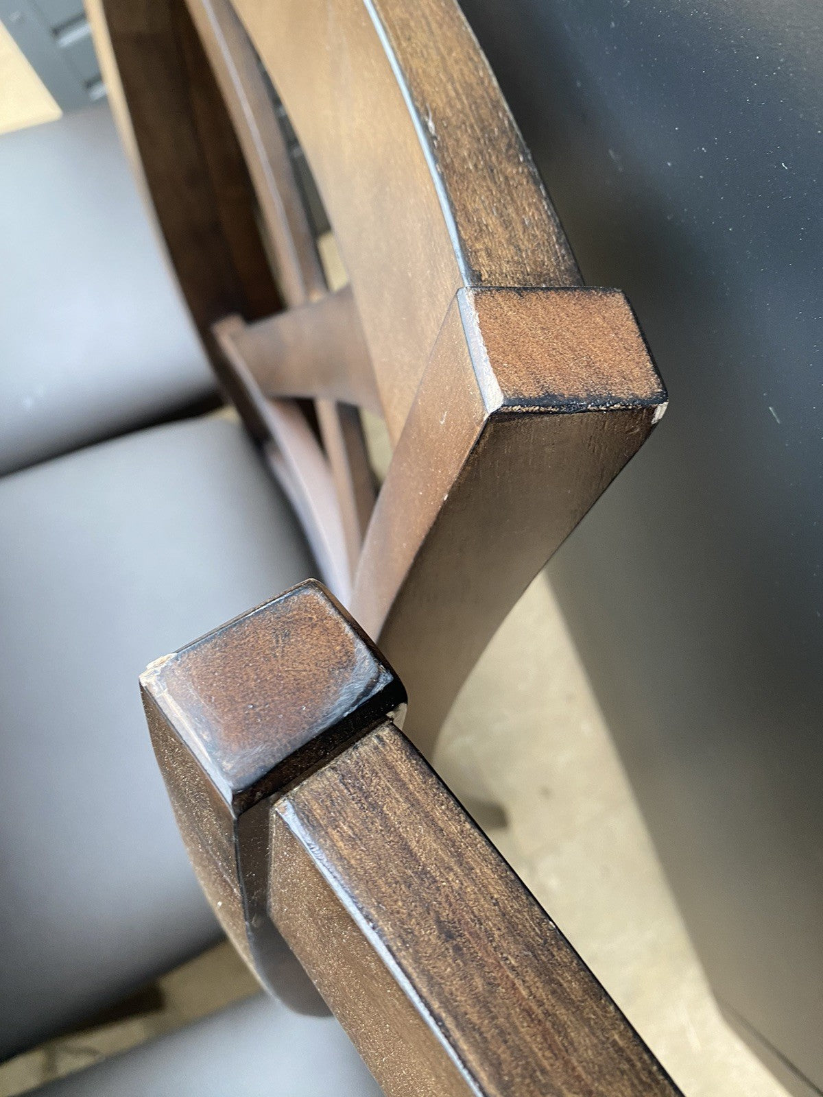 Blakely Wood Extending Dining Table + 6 Cross Back Chairs