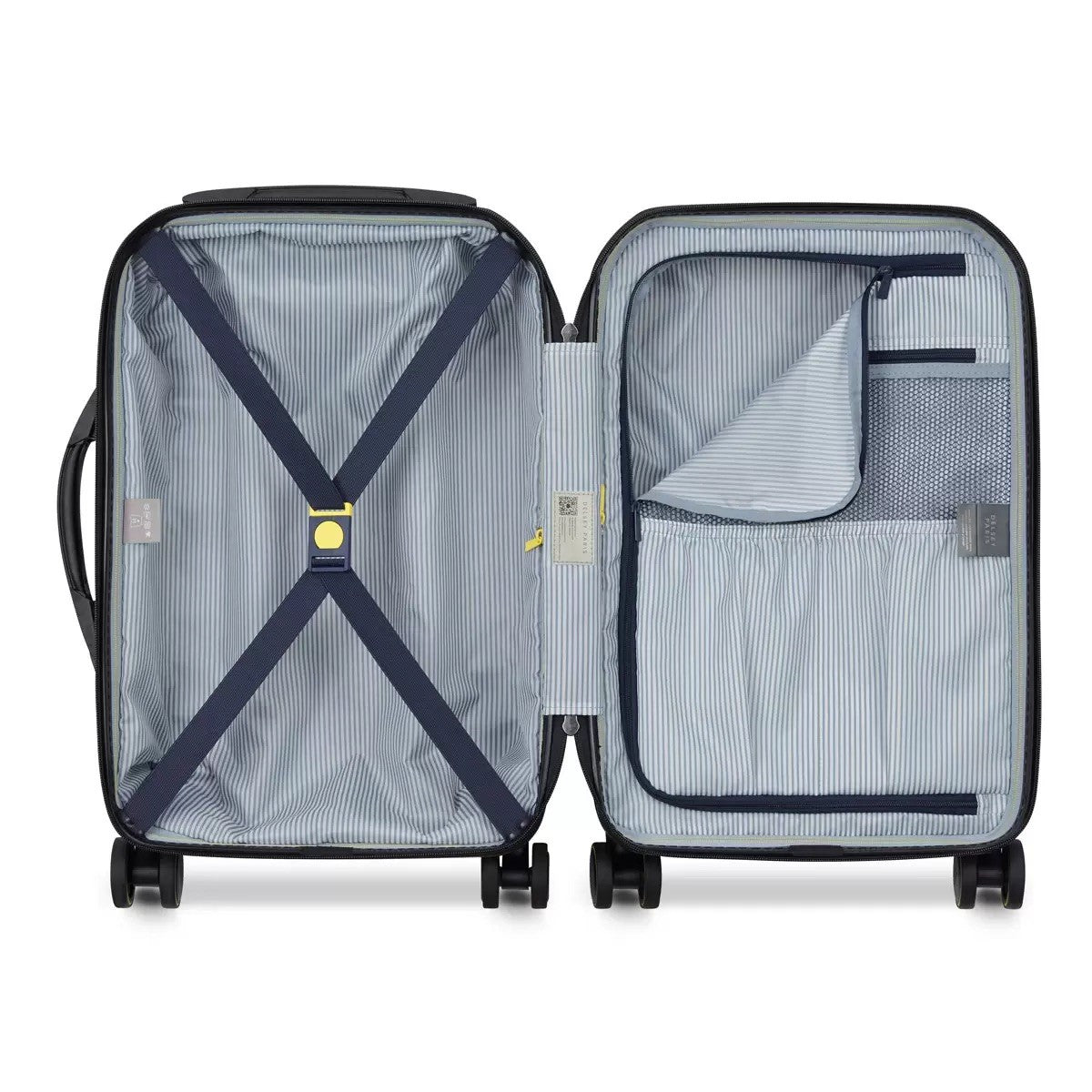 Delsey Helium Edge 2.0 3-piece Hardside Set in Black