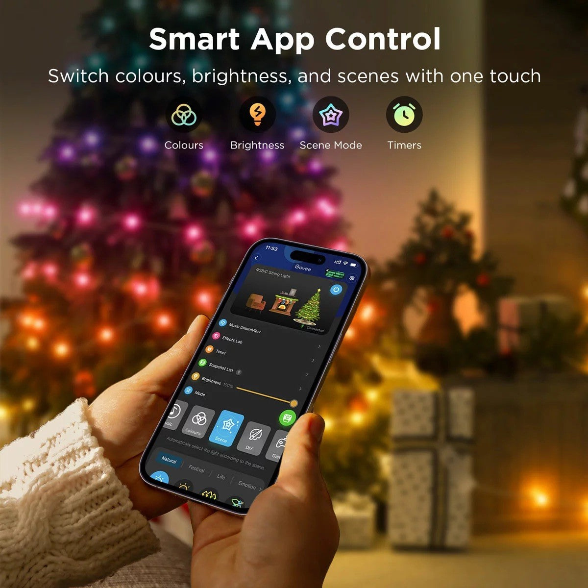 30.48m GOVEE Christmas String Lights 2S