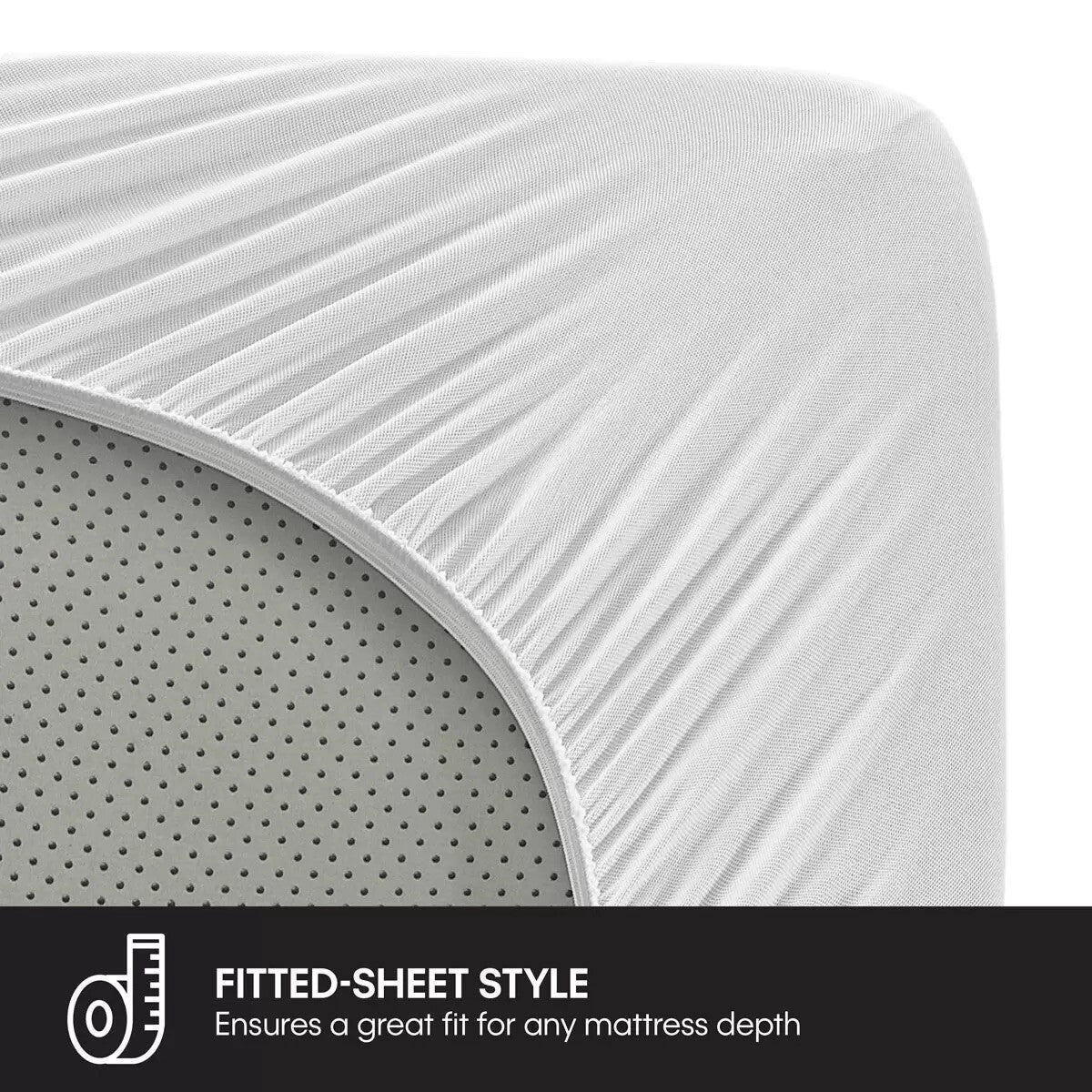 Protect-A-Bed Cotton Mattress Protector, Small Double New