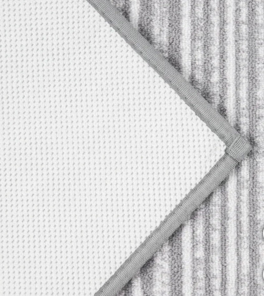 Dish Drying Mat Set, 3-pack Absorbent Microfiber Town & Country Living