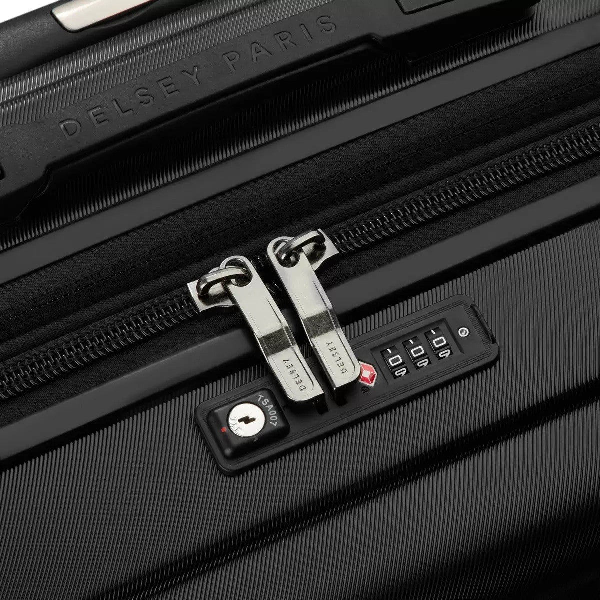 Delsey Helium Edge 2.0 3-piece Hardside Set in Black