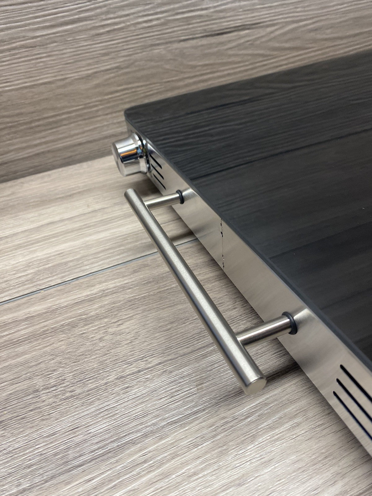 Chefman XL Glass Top Warming Tray, Adjustable Temperature Control