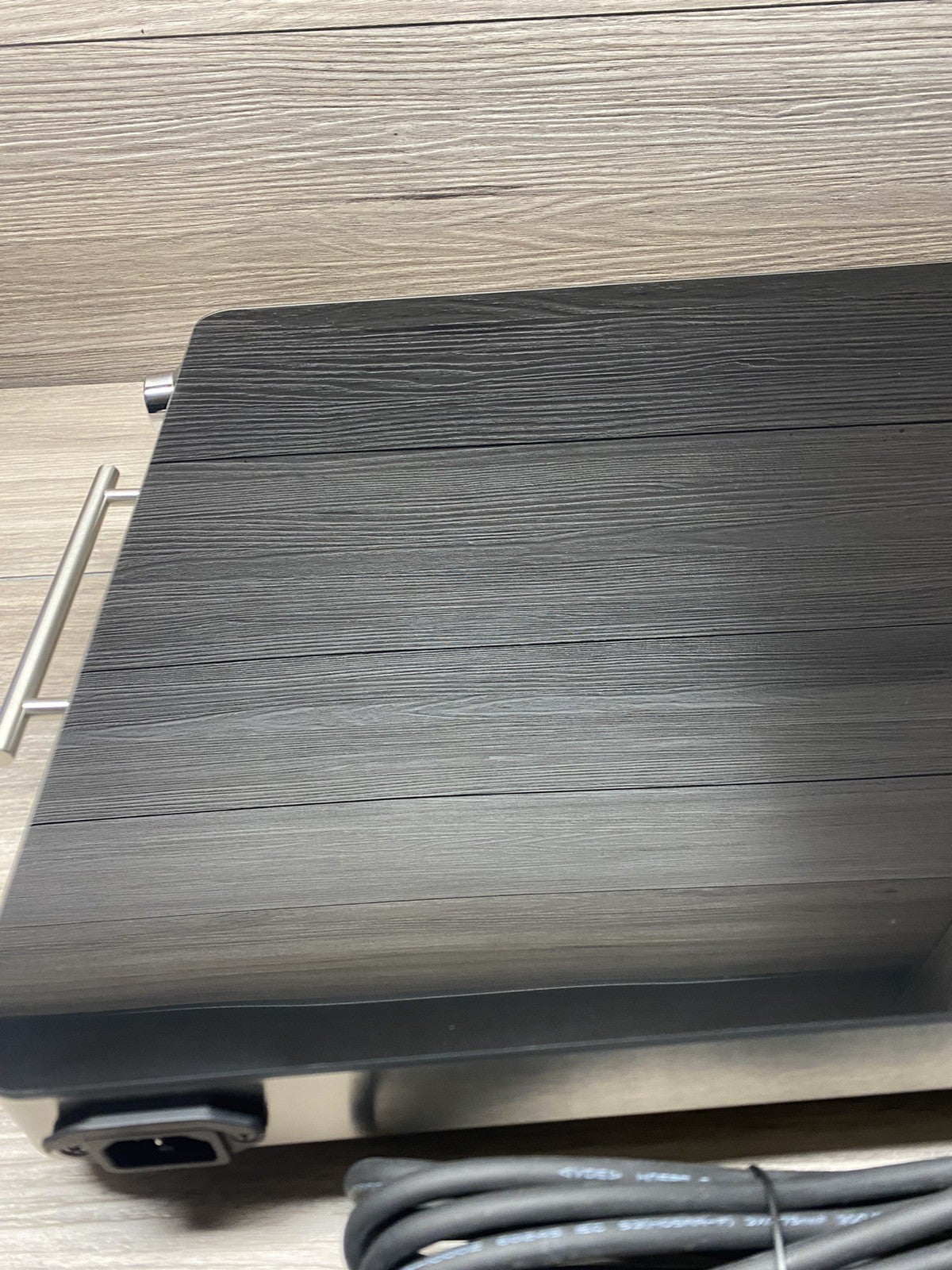 Chefman XL Glass Top Warming Tray, Adjustable Temperature Control