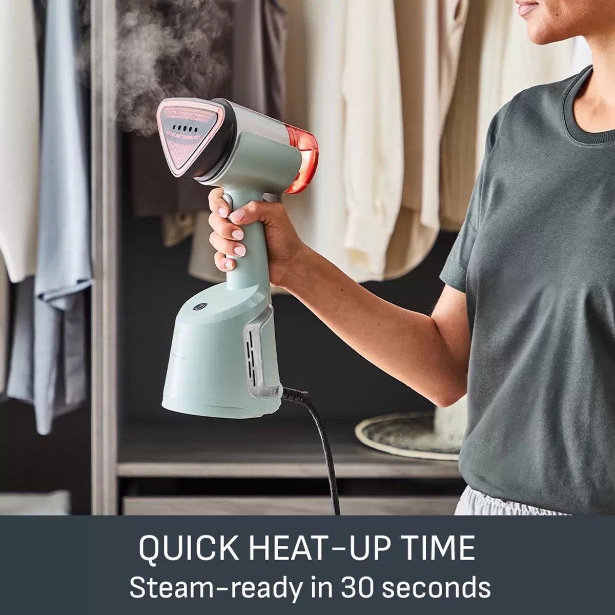 Tefal AeroSteam Garment Steamer, DT9814G0 **