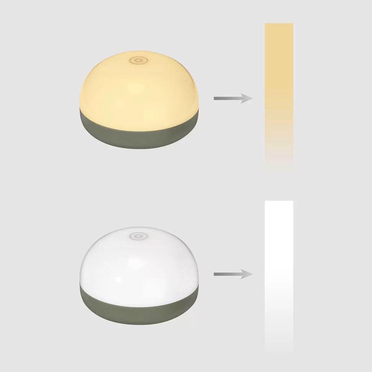 New Camelion Rechargeable Camping Fan with LED Light, Tripod, USB, Quiet 3-Speed