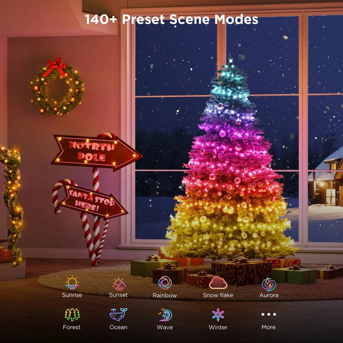 30.48m GOVEE Christmas String Lights 2S