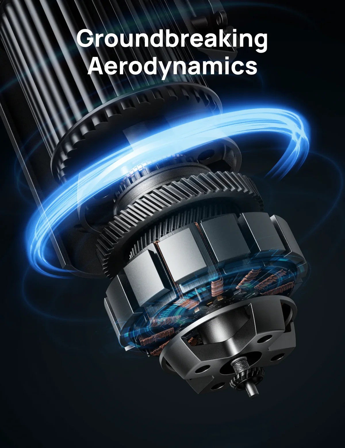 Dreo Nomad TF414 Tower Fan, Black, 4 Modes, Remote, Wifi, Alexa