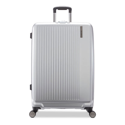 Samsonite Amplitude Large Hardside Polycarbonate Suitcase Silver 73cm Spinner