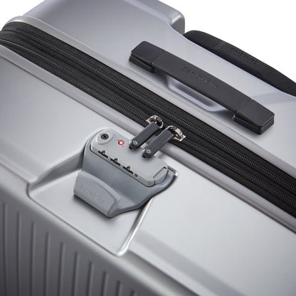 Samsonite Amplitude Large Hardside Polycarbonate Suitcase Silver 73cm Spinner