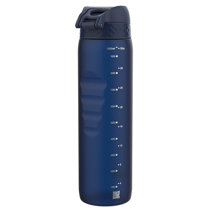 Ion8 Recyclon 1L Water Bottles 3 Pack Leakproof Pink Grey Navy Dishwasher Safe