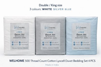 Duvet set king double 3 colours