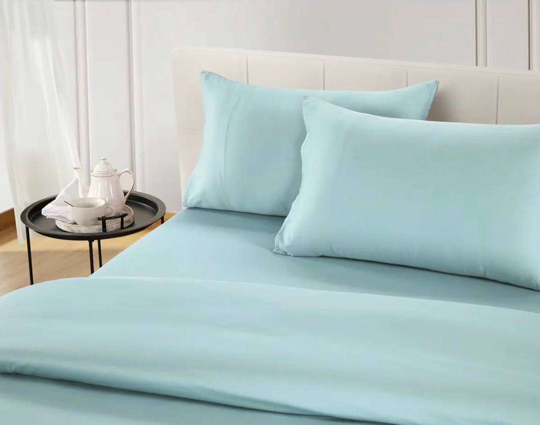 Welhome 500 Thread Count Lyocell Cotton Blend Duvet Set 3 Colours Double King