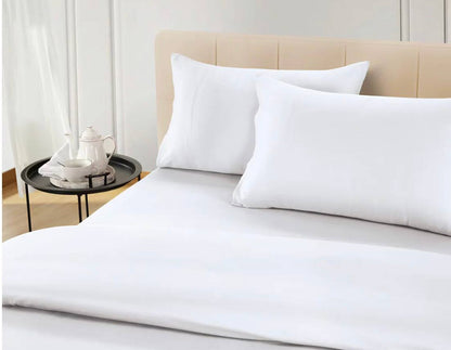 Welhome 500 Thread Count Lyocell Cotton Blend Duvet Set 3 Colours Double King