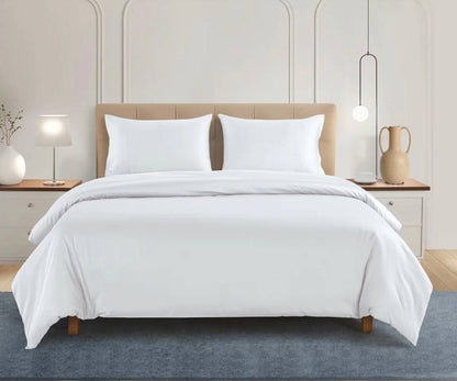 Welhome 500 Thread Count Lyocell Cotton Blend Duvet Set 3 Colours Double King