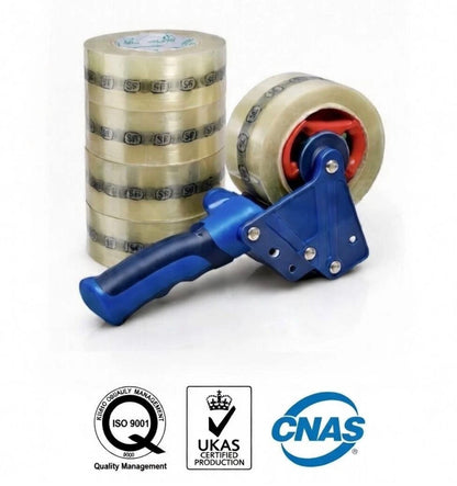 Clear Packing Tape 48mm x 150m Heavy Duty Packaging Sellotape Carton Sealing VAT