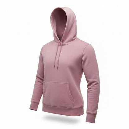 LazyPants Women’s Hoodie Cotton Blend Pullover Pink Navy Camel Sizes S-XL