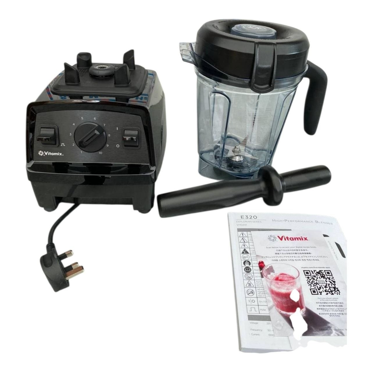 Vitamix Explorian E320 Blender 2L Black Variable Speed Pulse 220V Kitchen