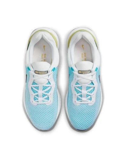 Nike React Miler 3 Men's Running Shoes Road Trainers Blue UK Size 8 Lightweight