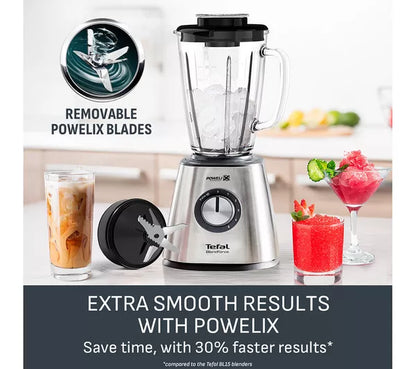 TEFAL BlendForce BL439DG0 Glass Blender - Stainless Steel