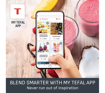 TEFAL BlendForce BL439DG0 Glass Blender - Stainless Steel