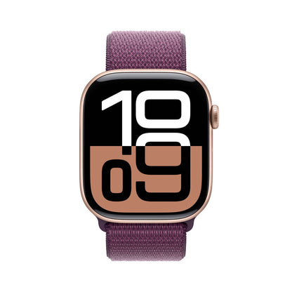 Apple Watch Series 10 GPS Cellular 42mm Rose Gold Aluminium Plum Sport Band