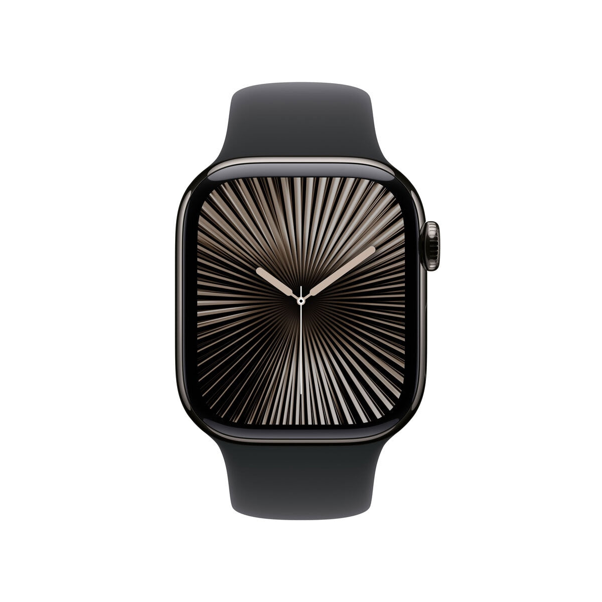 Apple Watch Series 10 GPS Cellular 42mm Slate Titanium Black Sport Band