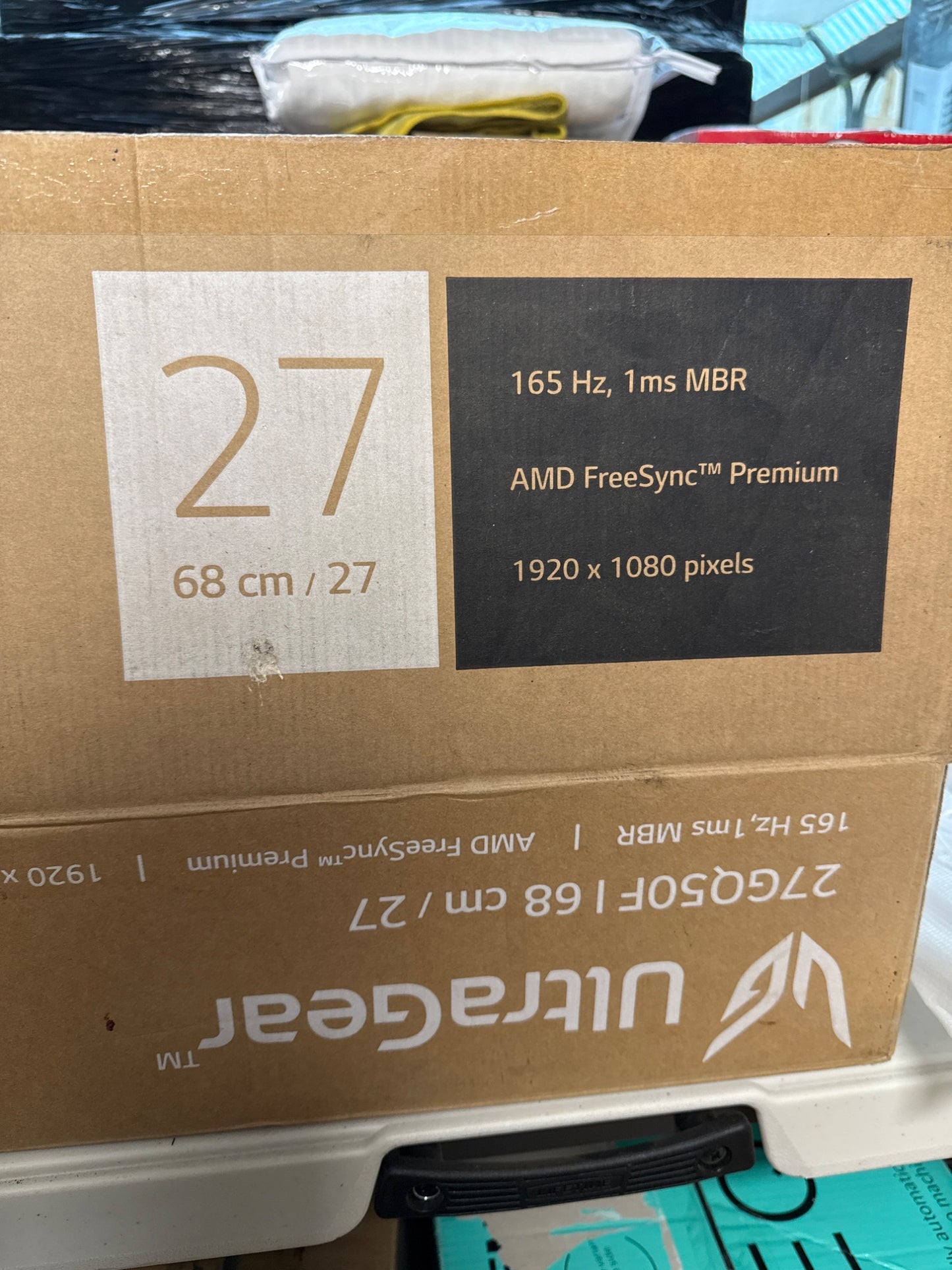 LG 27” UltraGear™ Full HD Gaming Monitor 27GQ50F-B - Parts/ Not working