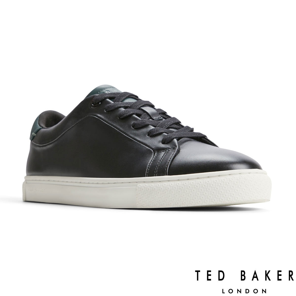 Ted Baker Robert Trainer Men's Casual Shoes Sneakers Black White Size UK 7 / 8