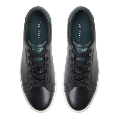 Ted Baker Robert Trainer Men's Casual Shoes Sneakers Black White Size UK 7 / 8
