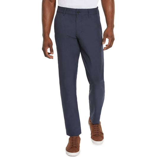 Marc New York Men's Commuter Chino Trousers Pants Slim Blue Stretch Fit
