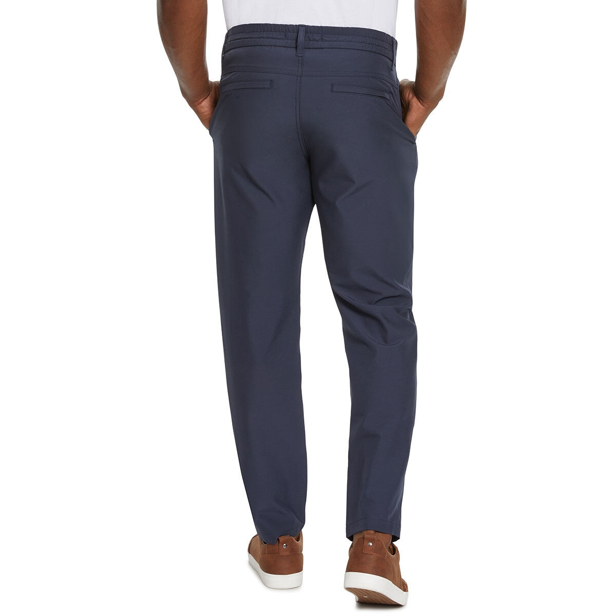 Marc New York Men's Commuter Chino Trousers Pants Slim Blue Stretch Fit