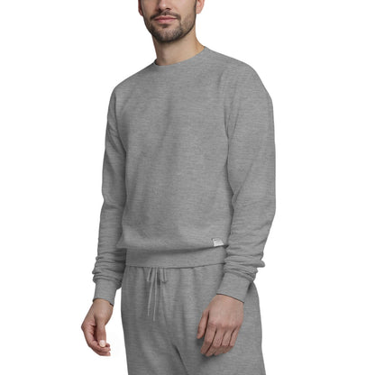 Aeropostale Mens Crew Neck Sweater Grey Cotton Pullover Jumper Medium & XL New