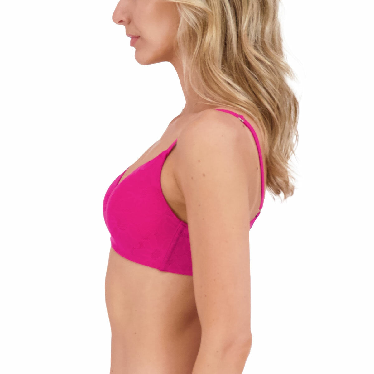Steve Madden Lace Bra 2 Pack Pink Purple Soft Lingerie Underwear Sizes S-XL