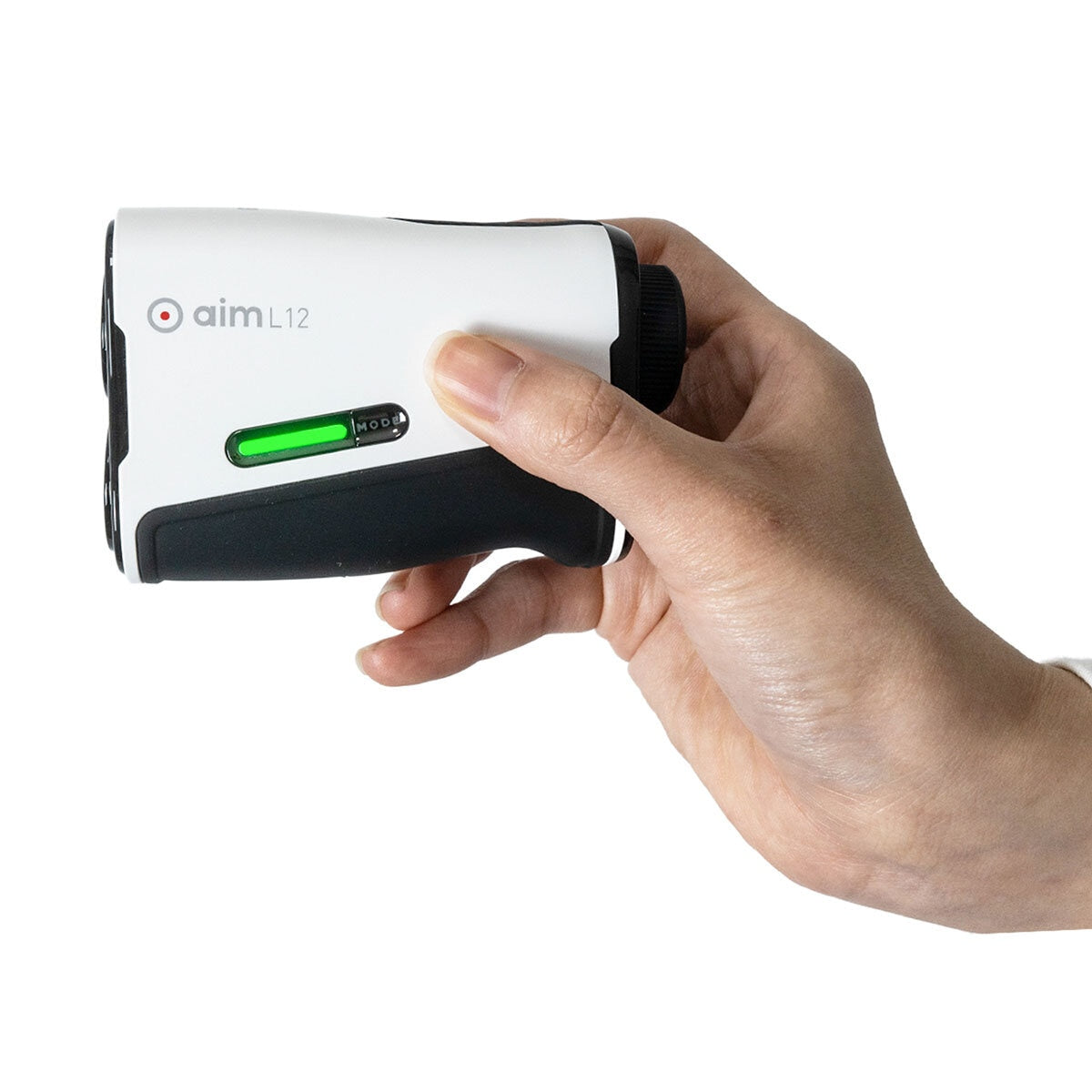GolfBuddy Aim L12 Laser Rangefinder Slope Compensation Golf Pin Finder White