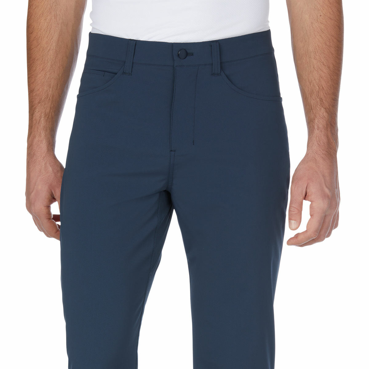 Kirkland Signature Men's Performance Chino Trousers 5 Pocket Various Sizes Navy