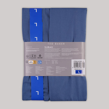 Ted Baker Men's Woven Lounge Trousers 2 Pack Blue Loungewear Bottoms L