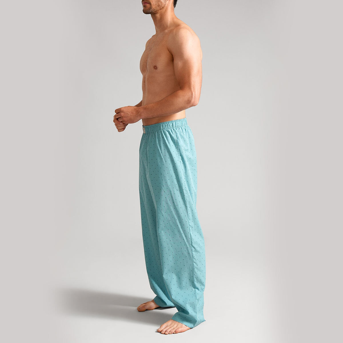 Ted Baker Men's Woven Lounge Trousers 2 Pack Blue Loungewear Bottoms L