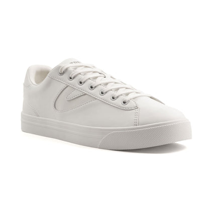 Tretorn Women's Lace Up Trainers White Green Lightweight Casual Shoes Sizes 4-8