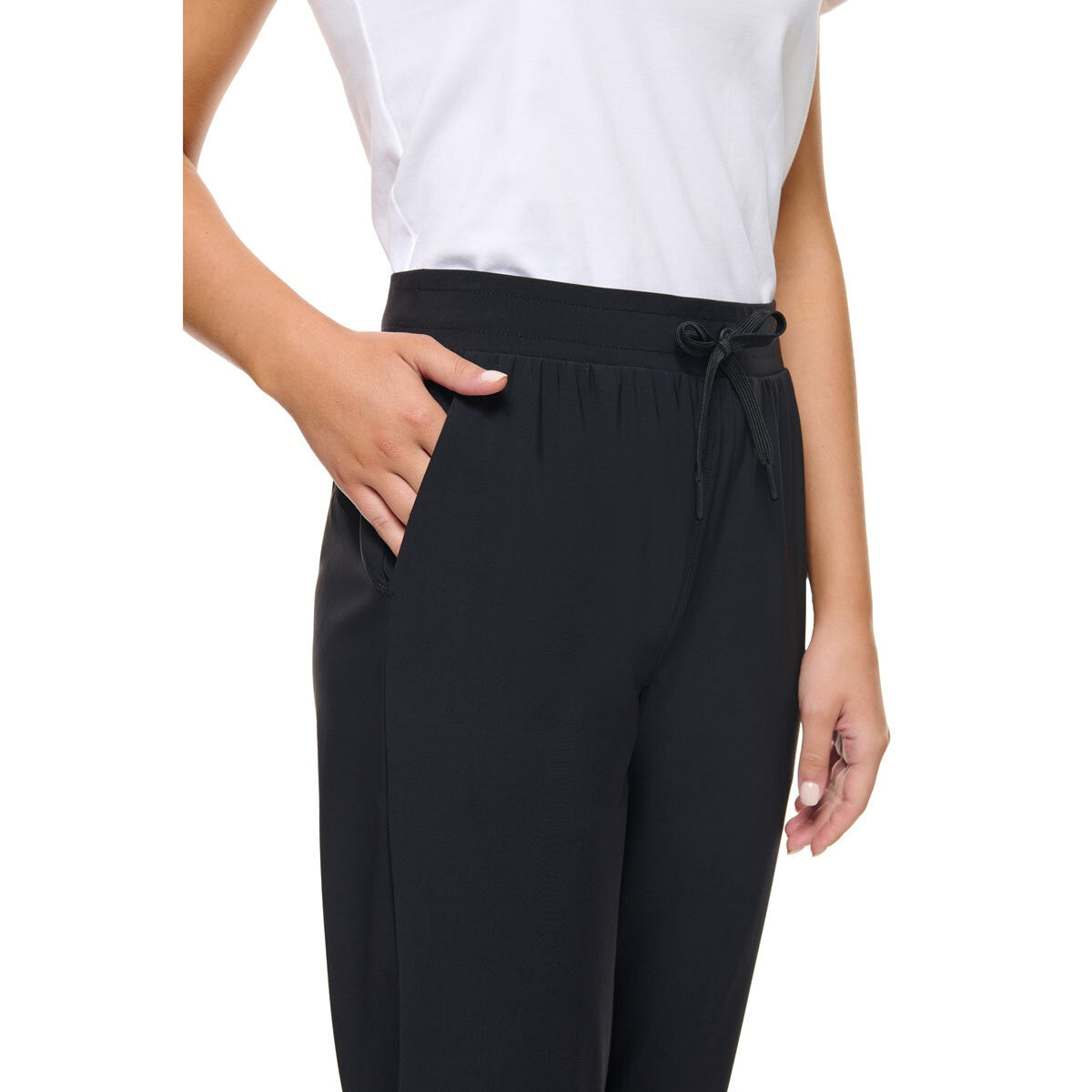 Kirkland Signature Women's Active Pant Joggers black Small